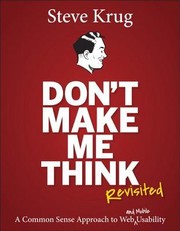 Don't Make Me Think, Revisited — Steve Krug